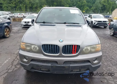 2004 BMW X5 3.0I z USA, uszkodzony, nr VIN 5UXFA13504LU28058